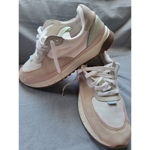 Madewell MWL Kickoff Trainer Neutral Sneakers in Pastel Colorblock Womens 9 - Picture 6 of 12